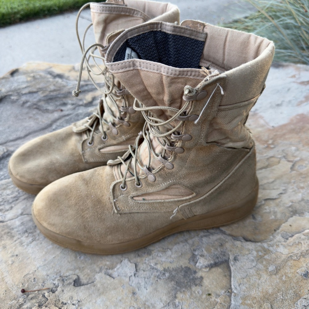 Belleville 340 DES Men's 11W Desert Tan Combat Boots Vibram USA